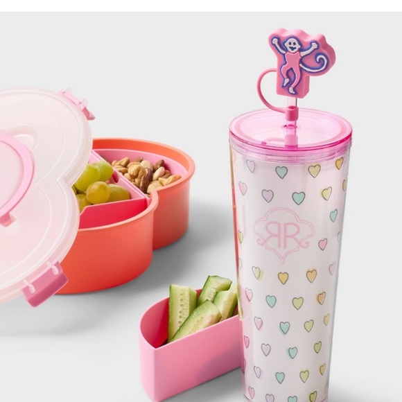 Roller Rabbit Target disco hearts wave 24oz cup - Picture 2 of 4